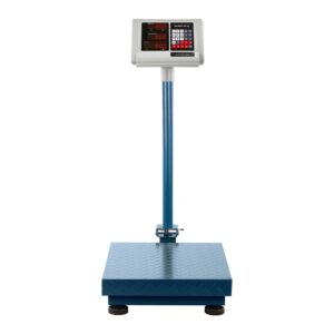 Waga platformowa magazynowa licząca składana 40x50cm zasilacz + akumulator 150kg / 50g 12 Waga platformowa magazynowa licząca składana 40x50cm zasilacz + akumulator 150kg / 50g - obrazek 4