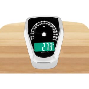 Waga łazienkowa analogowo-elektroniczna BAMBUS kg. lb do 180 kg - obrazek 4
