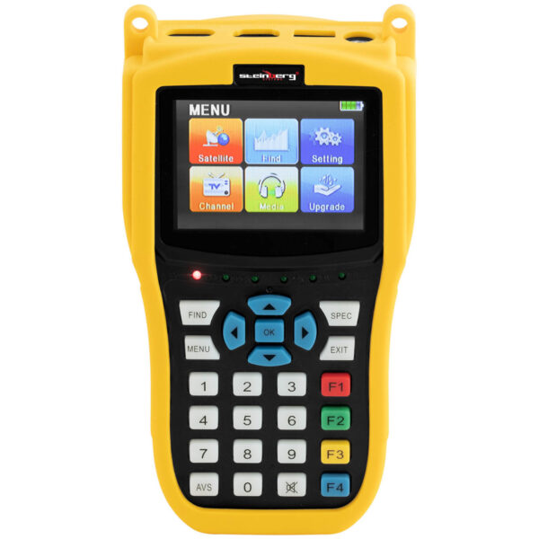 Miernik sygnału telewizyjnego satelitarnego DVB-S2 DiSEqC 1.0-1.3 USALS CCTV LED USB 2200mAh 5 10030419 5