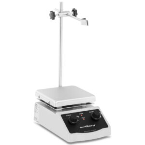 Mieszadło magnetyczne laboratoryjne ze stojakiem uchwytem 380C 2000 obr./min 120 x 120 mm 7 Mieszadło magnetyczne laboratoryjne ze stojakiem uchwytem 380C 2000 obr./min 120 x 120 mm - obrazek 2