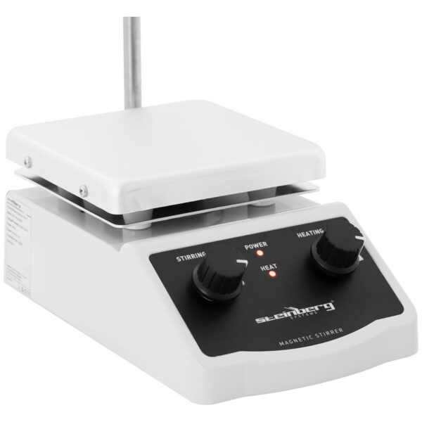 Mieszadło magnetyczne laboratoryjne ze stojakiem uchwytem 380C 2000 obr./min 120 x 120 mm 5 10030445 5