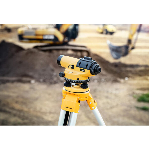 Niwelator optyczny samopoziomujący ze statywem i łatą - powiększenie 28x śr. 36 mm 3 10030467 3