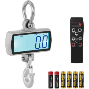 Waga hakowa wisząca magazynowa z pilotem duży wyświetlacz LCD do 1T 1000 / 0.5 kg 7 Waga hakowa wisząca magazynowa z pilotem duży wyświetlacz LCD do 1T 1000 / 0.5 kg - obrazek 2