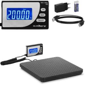 Waga przemysłowa paczkowa do 200 kg / 50 g LCD USB - obrazek 1