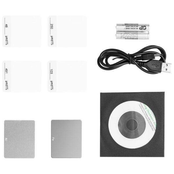 Miernik tester grubości lakieru samochodowego zakres 0 - 500 µm USB 2 10030590 2