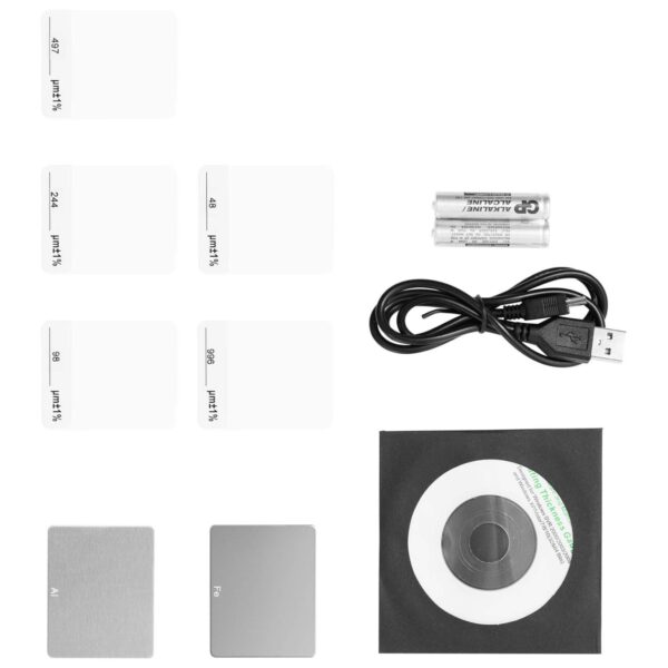 Miernik tester grubości lakieru samochodowego zakres 0 - 2000 µm USB 2 10030591 2