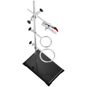 Statyw stojak laboratoryjny z wyposażeniem 1 uchwyt 2 pierścienie 50 mm 70 mm 7 Statyw stojak laboratoryjny z wyposażeniem 1 uchwyt 2 pierścienie 50 mm 70 mm - obrazek 4