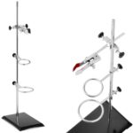 10030610 statyw stojak laboratoryjny z wyposazeniem 1 uchwyt 2 pierscienie 50 mm 70 mm hurtownia sklep dystrybutor