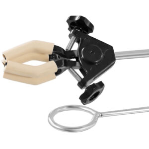 Statyw stojak laboratoryjny z wyposażeniem 60 cm 1 zacisk biurety 2 zaciski 3 pierścienie 60 mm 80 mm 100 mm 8 Statyw stojak laboratoryjny z wyposażeniem 60 cm 1 zacisk biurety 2 zaciski 3 pierścienie 60 mm 80 mm 100 mm - obrazek 3