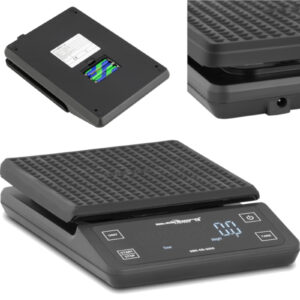 Waga do kawy dla baristów LCD 15 x 15 cm 3000g / 0,1g 7 Waga do kawy dla baristów LCD 15 x 15 cm 3000g / 0,1g - obrazek 1