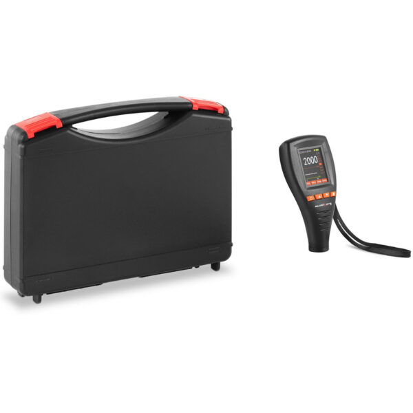 Miernik tester grubości warstw lakieru z analizą danych Bluetooth zakres 0-2000 µm + Walizka 1 10030973 1