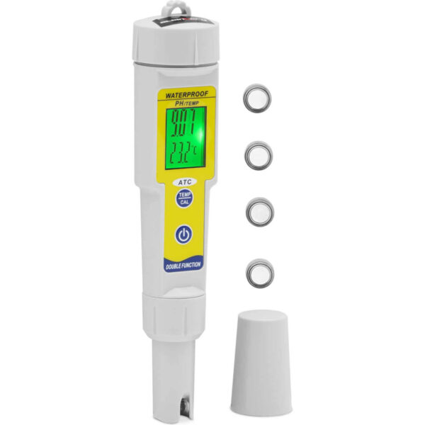 Kwasomierz miernik pH z termometrem LCD 0-14 pH 0-50 C 1 10031024 1