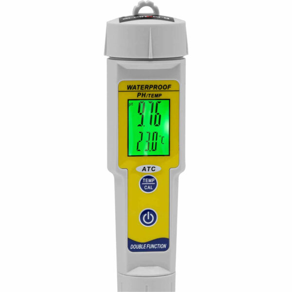 Kwasomierz miernik pH z termometrem LCD 0-14 pH 0-50 C 4 10031024 4