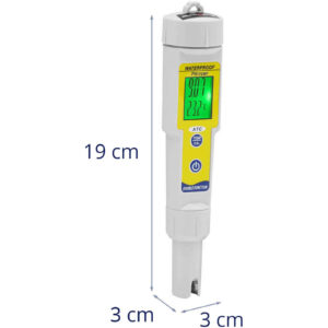 Kwasomierz miernik pH z termometrem LCD 0-14 pH 0-50 C 11 Kwasomierz miernik pH z termometrem LCD 0-14 pH 0-50 C - obrazek 6