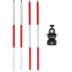 Mini pryzmat lustro dalmiercze geodezyjne z tyczką srebrna powłoka śr. 3,5 cm 1,26 m 11 Mini pryzmat lustro dalmiercze geodezyjne z tyczką srebrna powłoka śr. 3,5 cm 1,26 m - obrazek 6