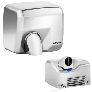 Automatyczna suszarka do rąk ścienna 2000W srebrna Physa Vella silver 5 Automatyczna suszarka do rąk ścienna 2000W srebrna Physa Vella silver - obrazek 1