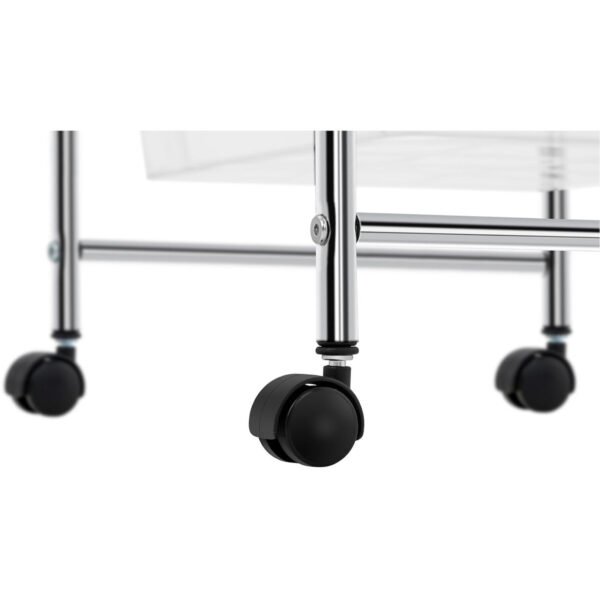 Wózek organizer kosmetyczny łazienkowy z 4 szufladami do 28 kg 37 x 32.5 x 76 cm 4 10040267 4