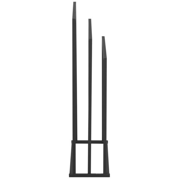 Stojak wieszak na 3 ręczniki wolnostojący podłogowy STAL 65 x 21.5 x 84 cm ciemnoszary 3 10040419 3