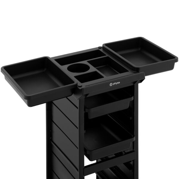 Wózek pomocnik fryzjerski do strzyżenia koloryzacji 4 szuflady półka 410 x 315 mm 3 10040535 3