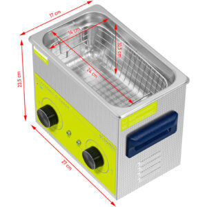 Myjka wanna ultradźwiękowa oczyszczacz 3.2 l 120 W 11 Myjka wanna ultradźwiękowa oczyszczacz 3.2 l 120 W - obrazek 6