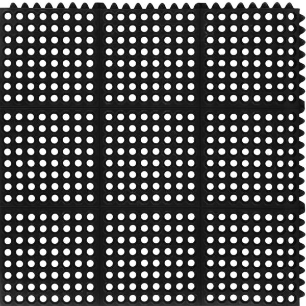 Mata wycieraczka gumowa antypoślizgowa ażurowa 92 x 92 x 0,5 cm 4 10050276 4