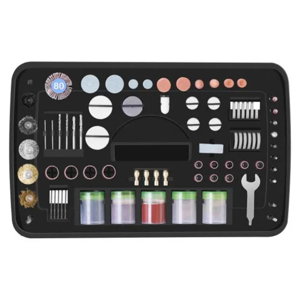 Multiszlifierka szlifierka wielofunkcyjna 35000 obr./min 135W 230V MULTI-GRIN135.3 ZESTAW 206 elementów 2 10060242 2