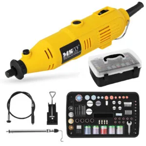 Multiszlifierka szlifierka wielofunkcyjna 35000 obr./min 135W 230V MULTI-GRIN135.3 ZESTAW 206 elementów 5 Multiszlifierka szlifierka wielofunkcyjna 35000 obr./min 135W 230V MULTI-GRIN135.3 ZESTAW 206 elementów - obrazek 1