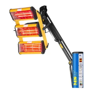 Promiennik ciepła podczerwieni lakierniczny do suszenia farb na statywie 3300W IR-DRYER3000.1 7 Promiennik ciepła podczerwieni lakierniczny do suszenia farb na statywie 3300W IR-DRYER3000.1 - obrazek 2