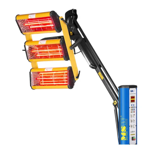 Promiennik ciepła podczerwieni lakierniczny do suszenia farb na statywie 3300W IR-DRYER3000.1 1 10060341 2