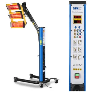 Promiennik ciepła podczerwieni lakierniczny do suszenia farb na statywie 3300W IR-DRYER3000.1 6 Promiennik ciepła podczerwieni lakierniczny do suszenia farb na statywie 3300W IR-DRYER3000.1 - obrazek 1