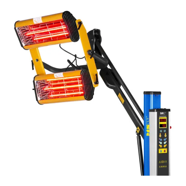 Promiennik ciepła podczerwieni lakierniczny do suszenia farb na statywie 2200W IR-DRYER2000.1 1 10060342 2