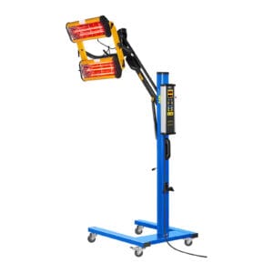 Promiennik ciepła podczerwieni lakierniczny do suszenia farb na statywie 2200W IR-DRYER2000.1 9 Promiennik ciepła podczerwieni lakierniczny do suszenia farb na statywie 2200W IR-DRYER2000.1 - obrazek 4