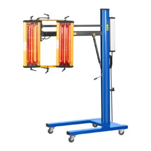 Promiennik ciepła podczerwieni lakierniczny do suszenia farb na statywie 2200W IR-DRYER2000.1 10 Promiennik ciepła podczerwieni lakierniczny do suszenia farb na statywie 2200W IR-DRYER2000.1 - obrazek 5