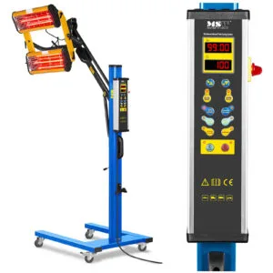 Promiennik ciepła podczerwieni lakierniczny do suszenia farb na statywie 2200W IR-DRYER2000.1 6 Promiennik ciepła podczerwieni lakierniczny do suszenia farb na statywie 2200W IR-DRYER2000.1 - obrazek 1