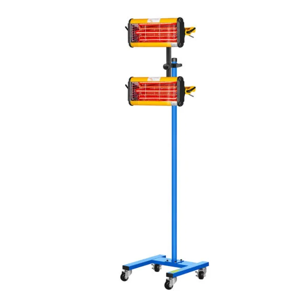 Promiennik ciepła podczerwieni lakierniczny do suszenia farb na statywie 2200W IR-DRYER2000.2 3 10060344 3