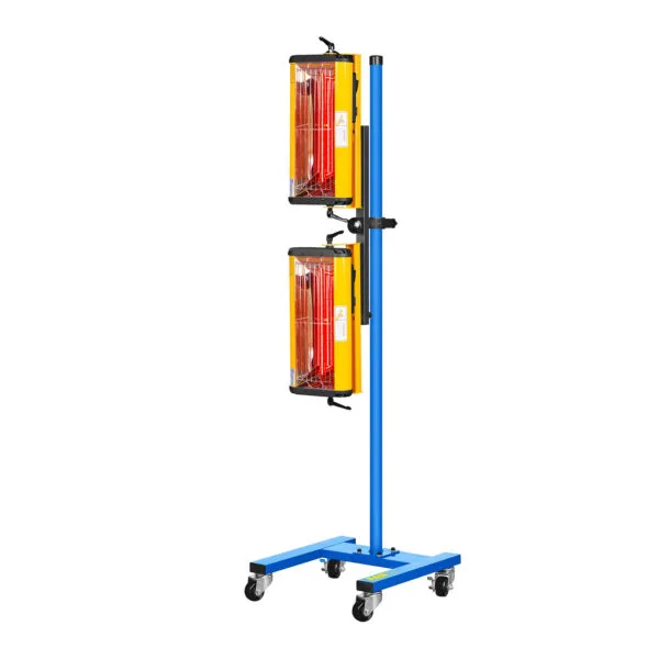 Promiennik ciepła podczerwieni lakierniczny do suszenia farb na statywie 2200W IR-DRYER2000.2 4 10060344 4
