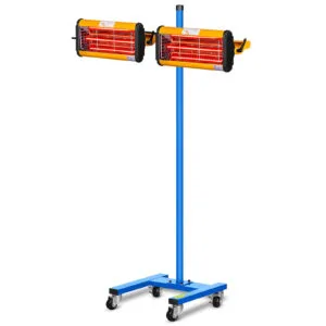 Promiennik ciepła podczerwieni lakierniczny do suszenia farb na statywie 2200W IR-DRYER2000.2 9 Promiennik ciepła podczerwieni lakierniczny do suszenia farb na statywie 2200W IR-DRYER2000.2 - obrazek 2