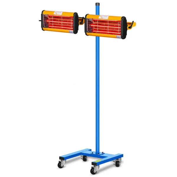 Promiennik ciepła podczerwieni lakierniczny do suszenia farb na statywie 2200W IR-DRYER2000.2 1 10060344 promiennik ciepla podczerwieni lakierniczny do suszenia farb na statywie 2200w ir dryer2000 2