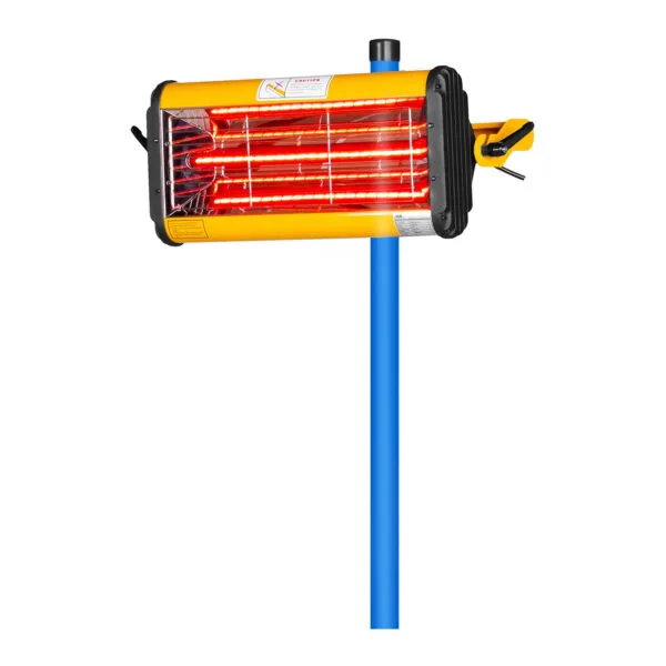 Promiennik ciepła podczerwieni lakierniczny do suszenia farb na statywie 1100W IR-DRYER1000 2 10060345 2