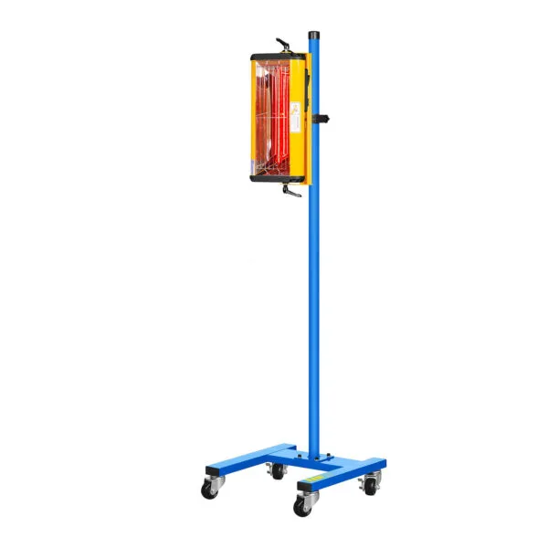 Promiennik ciepła podczerwieni lakierniczny do suszenia farb na statywie 1100W IR-DRYER1000 4 10060345 4