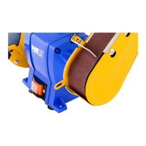 Szlifierka stołowa taśmowo-tarczowa podwójna 250W + tarcza szlifierska śr. 150mm i taśma szlifierska 50 x 686mm 10 Szlifierka stołowa taśmowo-tarczowa podwójna 250W + tarcza szlifierska śr. 150mm i taśma szlifierska 50 x 686mm - obrazek 5
