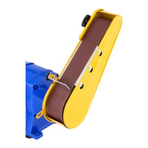 Szlifierka stołowa taśmowo-tarczowa podwójna 250W + tarcza szlifierska śr. 150mm i taśma szlifierska 50 x 686mm 11 Szlifierka stołowa taśmowo-tarczowa podwójna 250W + tarcza szlifierska śr. 150mm i taśma szlifierska 50 x 686mm - obrazek 6