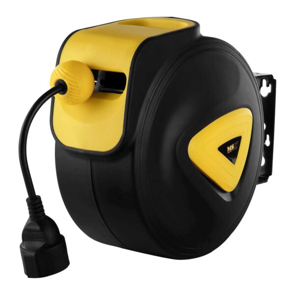 Zwijacz automatyczny bęben naścienny kablowy z przedłużaczem gniazdo AC230V / 10A / 50Hz dł. 21.5m 4 10060680 4