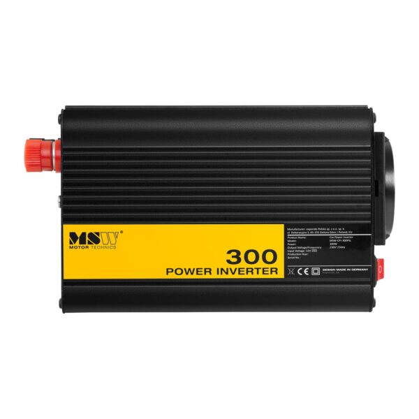Przetwornica napięcia samochodowa do akumulatora 300/600W + Adapter do gniazdka zapalniczki 2 10060765 2