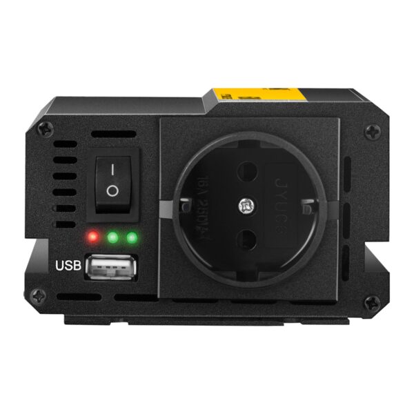 Przetwornica napięcia samochodowa do akumulatora 600W + Adapter do gniazdka zapalniczki 3 10060772 3