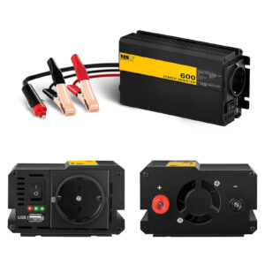 Przetwornica napięcia samochodowa do akumulatora 600W + Adapter do gniazdka zapalniczki 7 Przetwornica napięcia samochodowa do akumulatora 600W + Adapter do gniazdka zapalniczki - obrazek 1