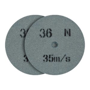 Kamień szlifierski ściernica tarcza do szlifowania ziarnistość 36 śr. 150 x 20mm 2 szt. 4 Kamień szlifierski ściernica tarcza do szlifowania ziarnistość 36 śr. 150 x 20mm 2 szt. - obrazek 2