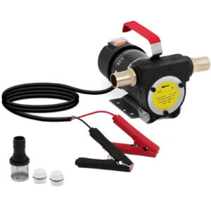 Pompa elektryczna do spuszczania paliwa oleju napędowego samozasysająca IP55 12 V 155 W 40 l/min 5 Pompa elektryczna do spuszczania paliwa oleju napędowego samozasysająca IP55 12 V 155 W 40 l/min - obrazek 1