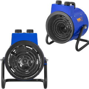 Nagrzewnica dmuchawa budowlana do suszenia ścian tynku okrągła 230V 3000W 4 Nagrzewnica dmuchawa budowlana do suszenia ścian tynku okrągła 230V 3000W - obrazek 1