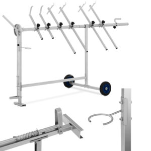 Stojak wózek lakierniczy obrotowy 360 do 90 kg 6 ramion STANDARD 7 Stojak wózek lakierniczy obrotowy 360 do 90 kg 6 ramion STANDARD - obrazek 1